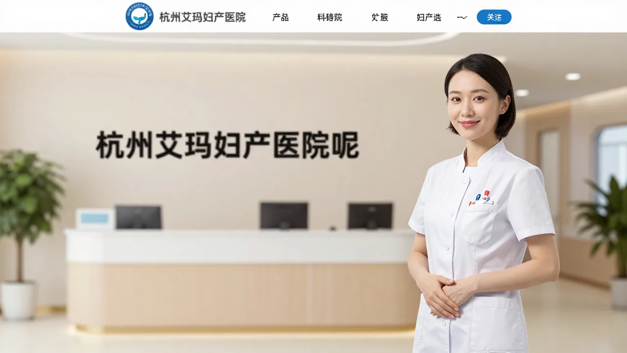 杭州艾玛妇产医院有限公司 首页主视觉